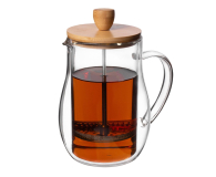 Altom Zaparzacz termiczny z bambusową pokrywą 400ml N/N BZ - 1580484 - zdjęcie 4